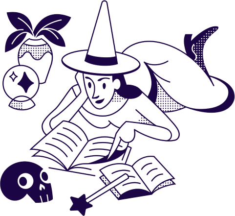 Witch reading