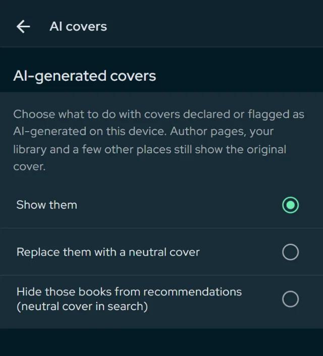 More transparency on AI