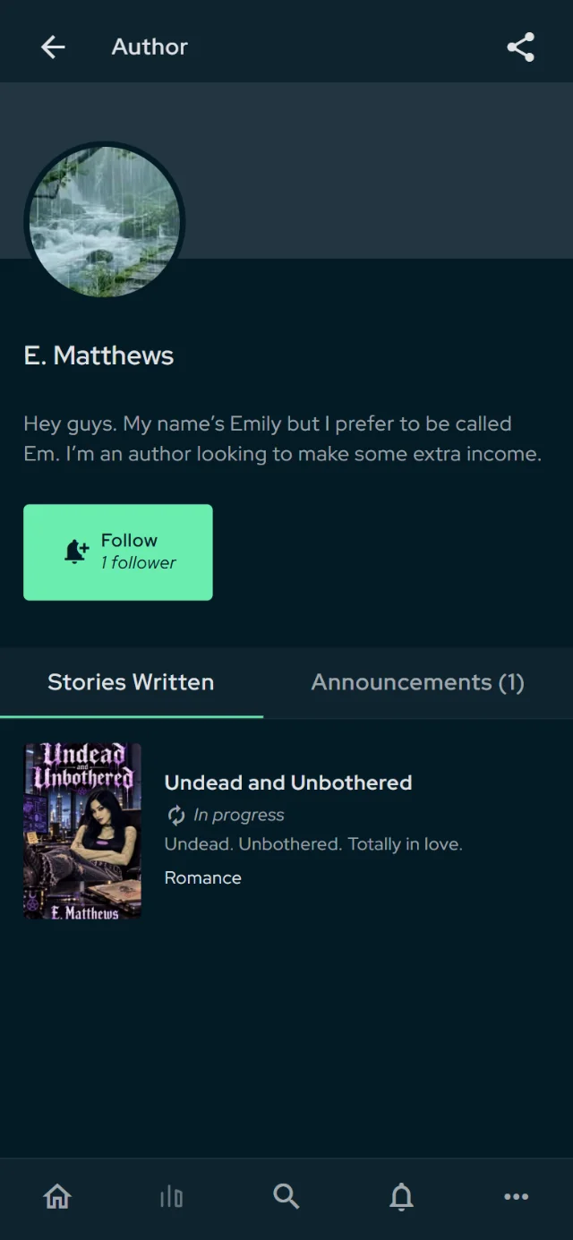 Follow your favorite authors